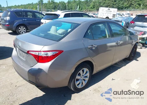 2015 Toyota Corolla Le из США, поврежденный, VIN 2T1BURHE6FC439221